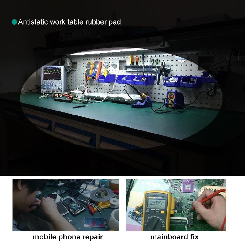 3 mm tafelwerkmat antistatisch - Electronics Repair Tools recensie en prijs
